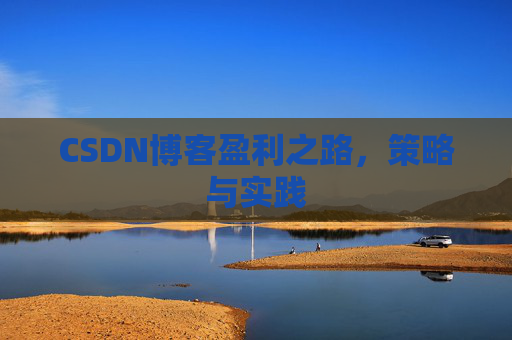 CSDN博客盈利之路,策略与实践